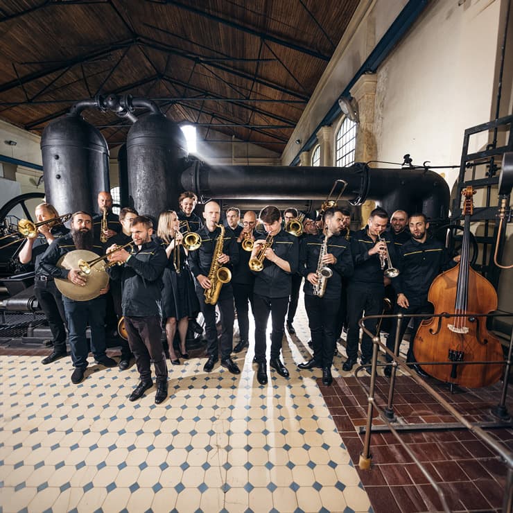 Latvian Radio Big Band. Lars Moller. Indo-jazz