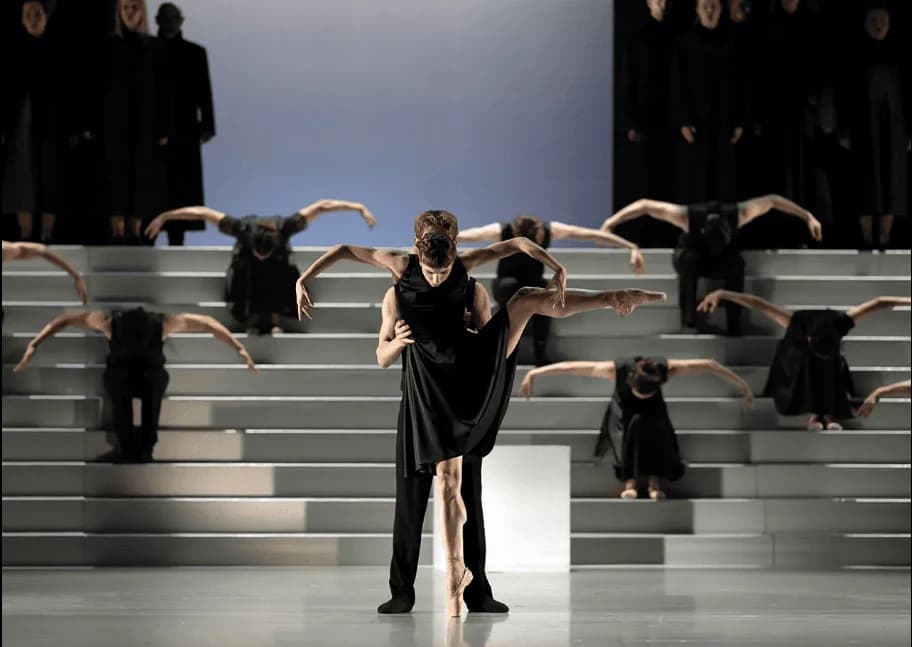 Ballet A Little Prayer. Tribute to Arvo Pärt